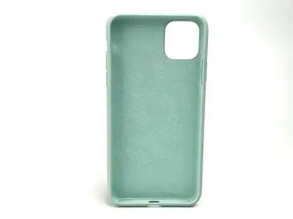iPhone 11 Pro Max Slim Silicone Case Cover Mint Green Digi