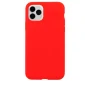 iPhone 11 Pro Back Cover Silicone Case, Ruby Red