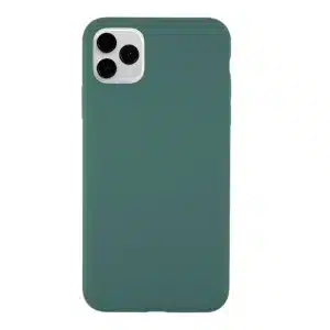 iPhone 11 Pro Max Back Cover Silicone Case, Green