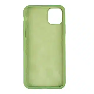 iPhone 11 Pro Max Back Cover Silicone Case, Pale Olive