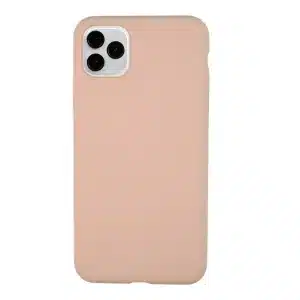 iPhone 11 Pro Max Back Cover Silicone Case, pink
